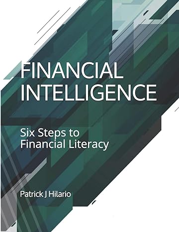 financial intelligence six steps to financial literacy 1st edition patrick hilario b089d28t87, 979-8647744456