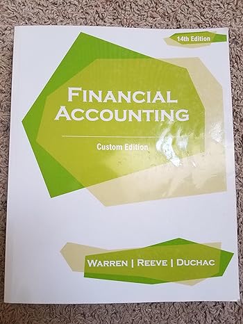 financial accounting 6th edition carl s warren ,philip e fess ,james reeve 0538851120, 978-0538851121