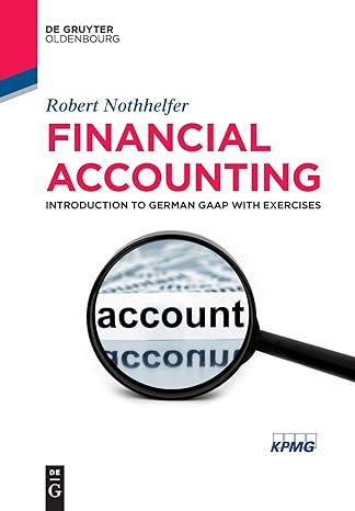 financial accounting 1st edition robert nothhelfer 3110521067, 978-3110521061