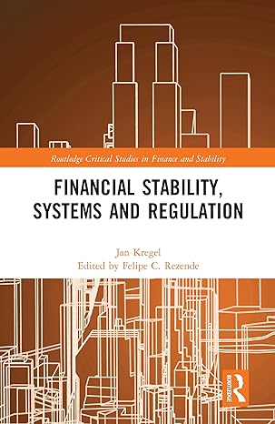 financial stability systems and regulation 1st edition jan kregel 0367586320, 978-0367586324