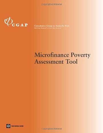 microfinance poverty assessment tool 1st edition manfred zeller ,carla henry ,cecile lapenu ,manohar sharma