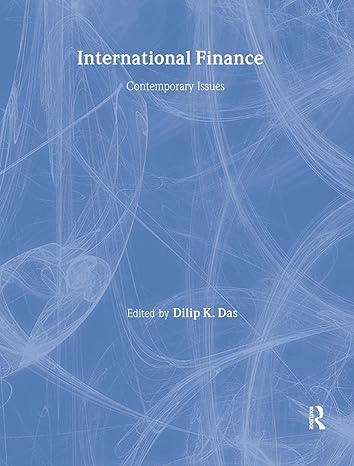 International Finance Contemporary Issues