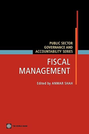 fiscal management 1st edition anwar shah 0821361422, 978-0821361429