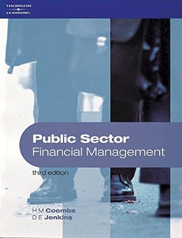 public sector financial management 3rd edition d e jenkins 186152675x, 978-1861526755
