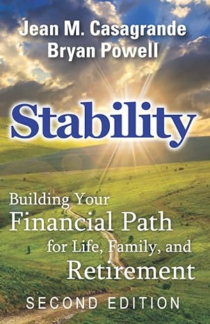 stability building your financial path for life family and retirement 1st edition jean m casagrande ,bryan