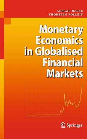 monetary economics in globalised financial markets 2009th edition ansgar belke ,thorsten polleit 3642146384,