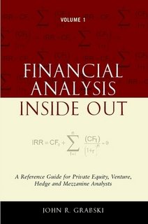 financial analysis inside out a reference guide for private equity venture hedge and mezzanine analysts