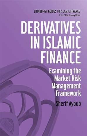 derivatives in islamic finance examining the market risk management framework 1st edition sherif ayoub