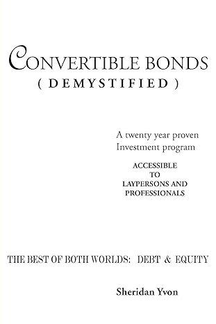 convertible bonds 1st edition yvon sheridan 1426946899, 978-1426946899
