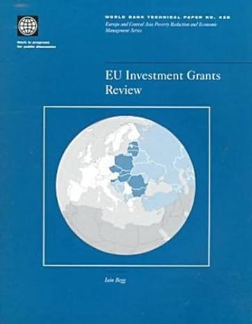 eu investment grants review 1st edition iain begg 0821344994, 978-0821344996