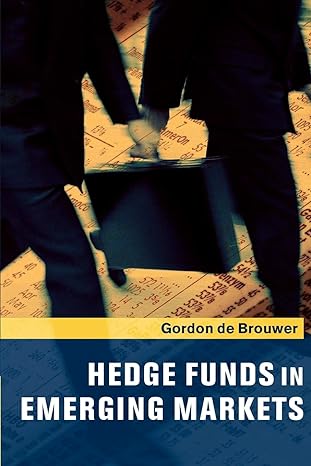 hedge funds in emerging markets reissue edition gordon de brouwer 0521168678, 978-0521168670