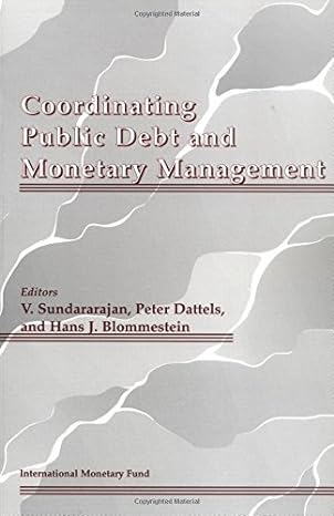 coordinating public debt and monetary management institutional and operational arrangements light scratch to