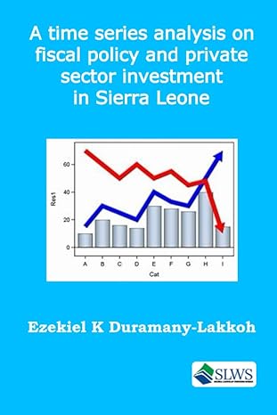 a time series analysis on fiscal policy and private sector investment in sierra leone 1st edition ezekiel k