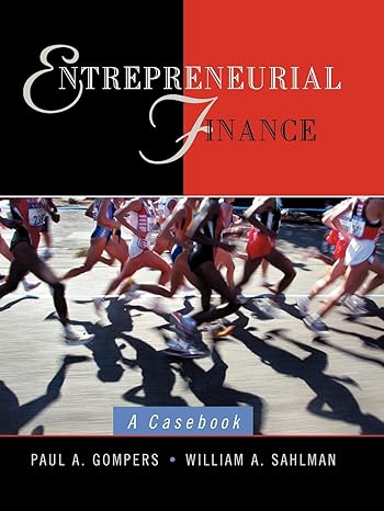 entrepreneurial finance casebook 1st edition paul a. gompers 0471080667, 978-0471080664