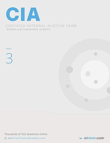 cia exam study guide part 3 internal audit knowledge elements 2016 1st edition llc fast forward academy