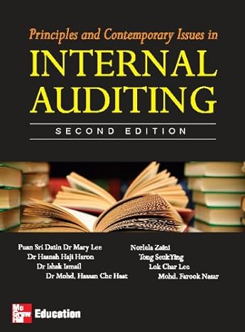 principles and contemporary issues in internal auditing 2nd edition mary lee ,hasnah haji haron ,ishak ismail