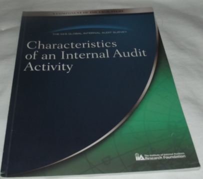 characteristics of an internal audit activity 1st edition iia research foundation 089413695x, 978-0894136955