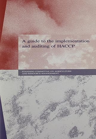 guide to the implementation and auditing of haccp op uk edition csiro 0643060448, 978-0643060449