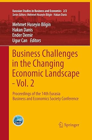 business challenges in the changing economic landscape vol 2 proceedings of the 14th eurasia business and