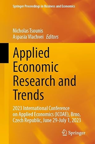 applied economic research and trends 2023 international conference on applied economics brno czech republic