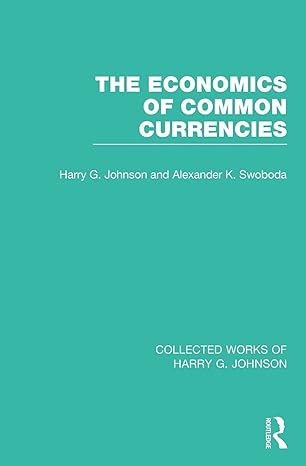 the economics of common currencies 1st edition harry johnson ,alexander swoboda 1032029587, 978-1032029580