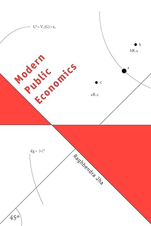 modern public economics 1st edition raghbendra jha 0415143152, 978-0415143158