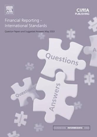 financial reporting international standards may 2003 exam questions and answers 1st edition graham eaton