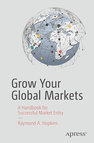 grow your global markets a handbook for successful market entry 1st edition raymond a hopkins 1484231139,