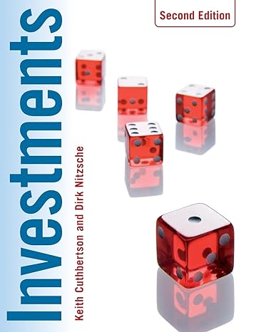 investments 2nd edition keith cuthbertson ,dirk nitzsche 0470519568, 978-0470519561