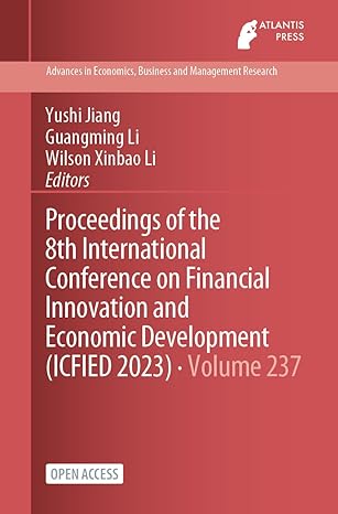 proceedings of the 8th international conference on financial innovation and economic development 1st edition