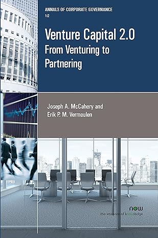 venture capital 2 0 from venturing to partnering 1st edition professor of international business law joseph a