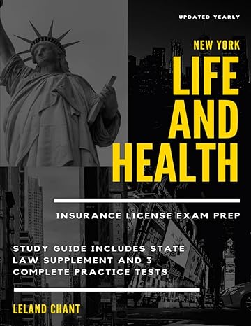 new york life and health insurance license exam prep updated yearly study guide includes state law supplement