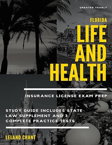 florida life and health insurance license exam prep updated yearly study guide includes state law supplement