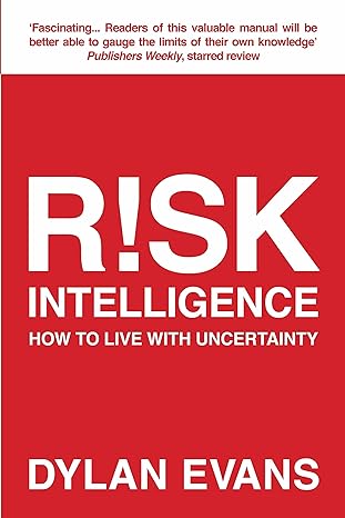 risk intelligence main edition dylan evans 1848877390, 978-1848877399