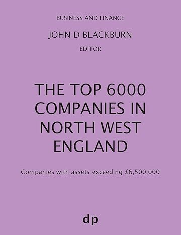 the top 6000 companies in north west england companies with assets exceeding 6 500 000 winter 2018th edition
