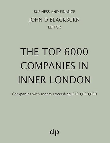 the top 6000 companies in inner london companies with assets exceeding 100 000 000 spring 2019th edition john