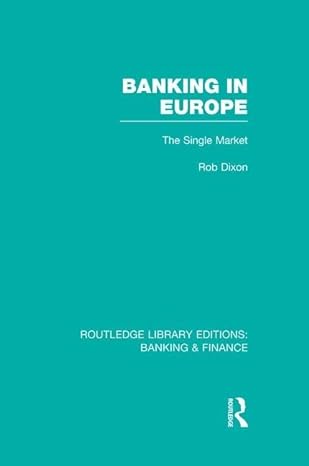 banking in europe 1st edition rob dixon 1138007749, 978-1138007741