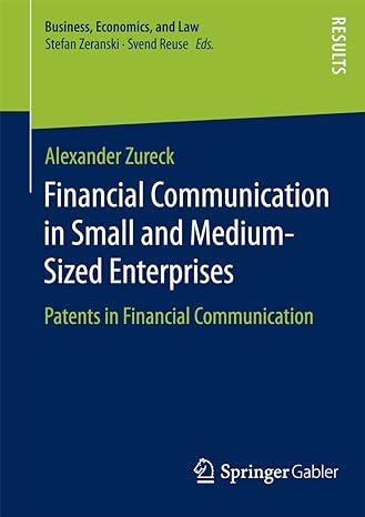 financial communication in small and medium sized enterprises patents in financial communication 2015th