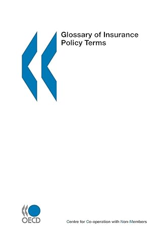 glossary of insurance policy terms 1st edition oecd publishing 9264170839, 978-9264170834