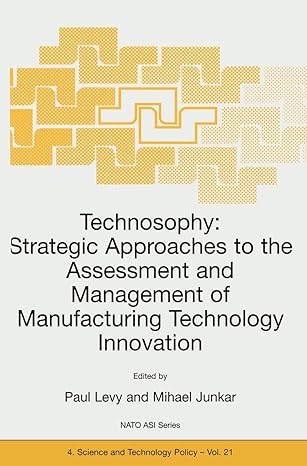 Technosophy Strategic Approaches To The Assessment And Management Of Manufacturing Technology Innovation