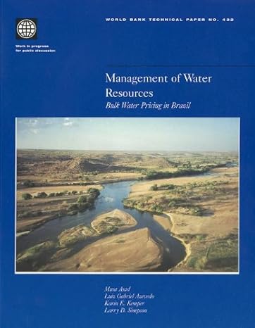 management of water resources bulk water pricing in brazil 1st edition musa asad ,luiz gabriel t azevedo