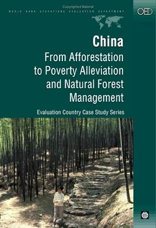 china from afforestation to poverty alleviation and natural forest management 1st edition jikun huang ,syed