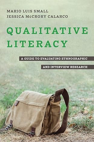 qualitative literacy 1st edition small 0520390660, 978-0520390669