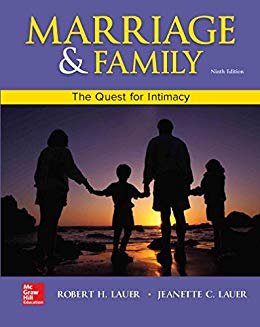 marriage and family the quest for intimacy 9th edition robert lauer ,jeanette lauer 007802711x, 978-0078027116