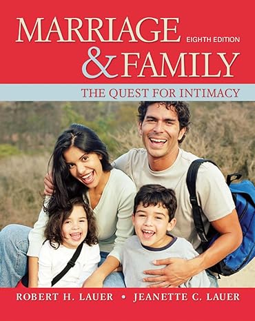 marriage and family the quest for intimacy 8th edition robert lauer ,jeanette lauer 0078111625, 978-0078111624