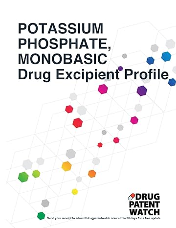 potassium phosphate monobasic drug excipient business development opportunity report 2024 unlock market