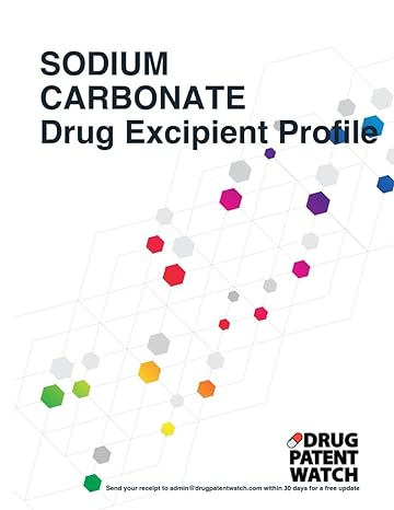 sodium carbonate drug excipient business development opportunity report 2024 unlock market trends target