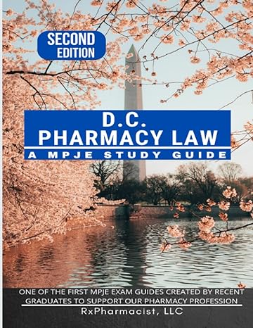d c pharmacy law a mpje study guide 1st edition rxpharmacist llc ,christine tabulov pharmd ,joseph suarez