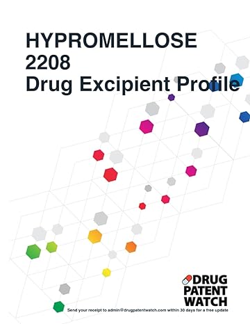 hypromellose 2208 drug excipient business development opportunity report 2024 unlock market trends target