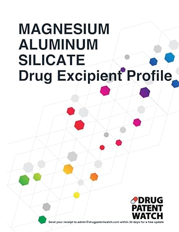 magnesium aluminum silicate drug excipient business development opportunity report 2024 unlock market trends